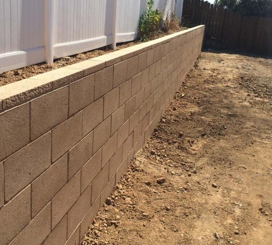 Retaining wall project 3