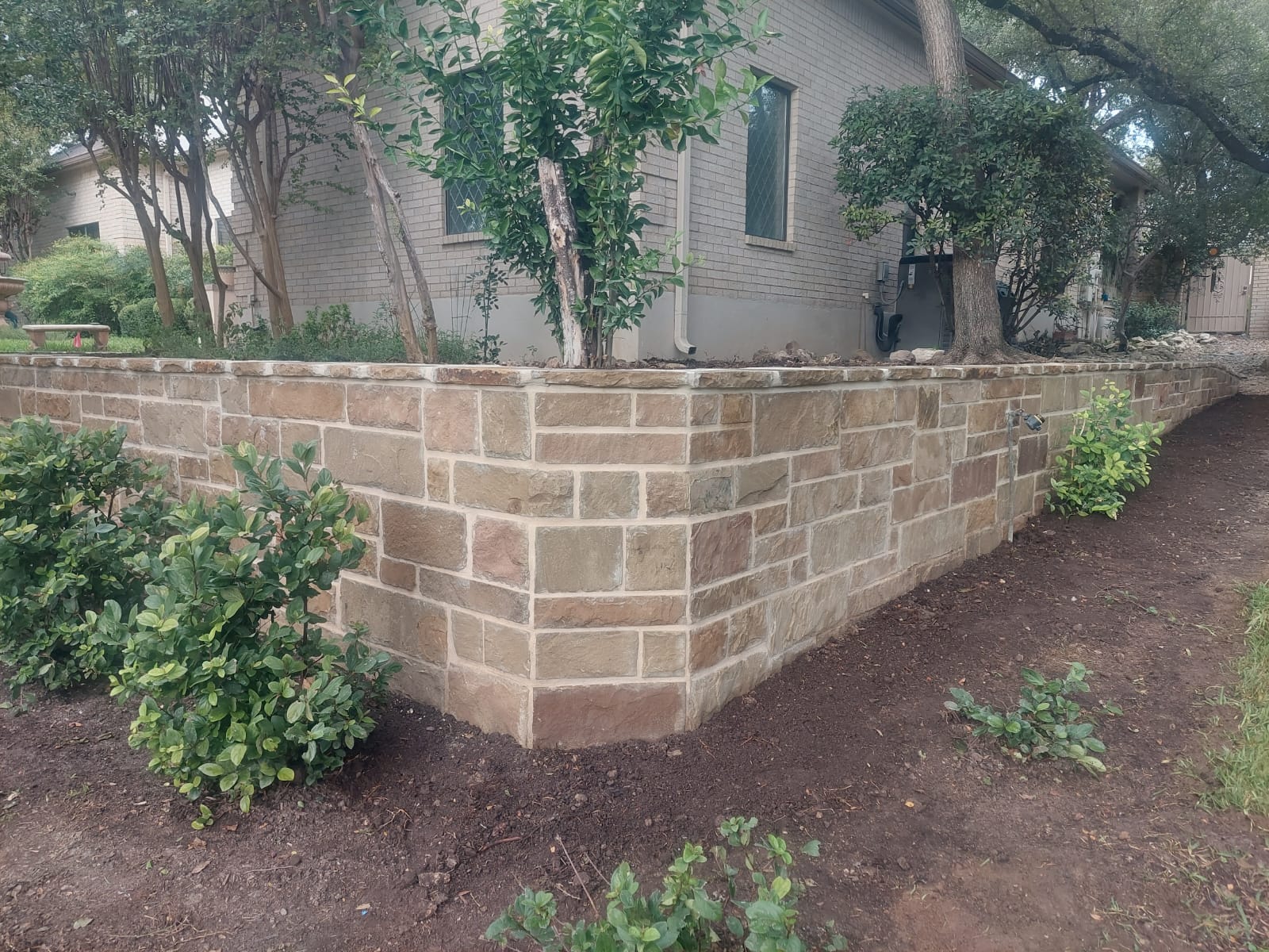 Retaining wall project 7