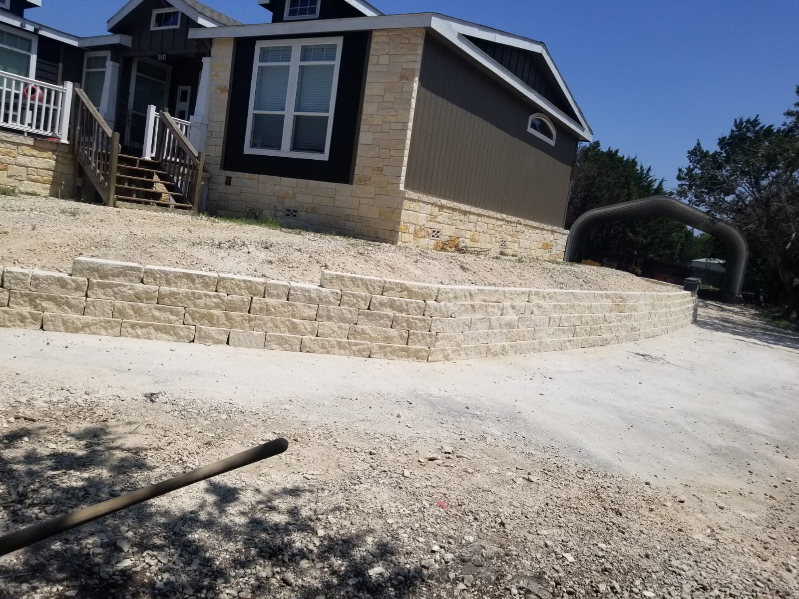 Retaining wall project 2